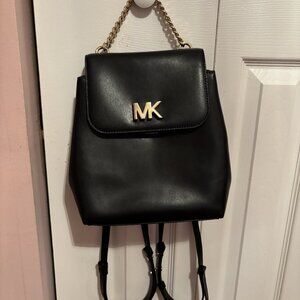 Michael Kors Black Backpack - Like New